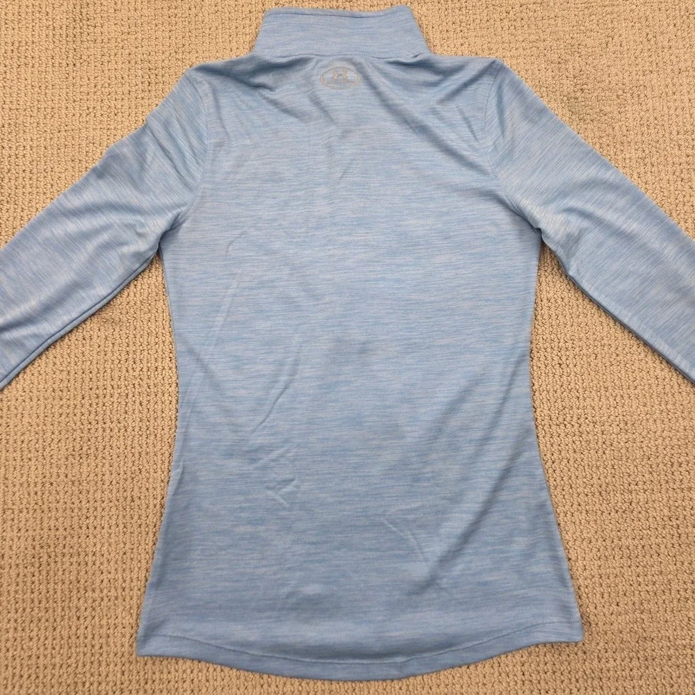 Under Armour‎ Tech Twist Half Zip Pullover Top Blue Womens Small